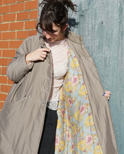 sula - cuddle coat - fossil