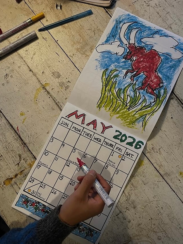 Bread + Puppet Press - 2026 Animal Kingdom Advisory Calendar