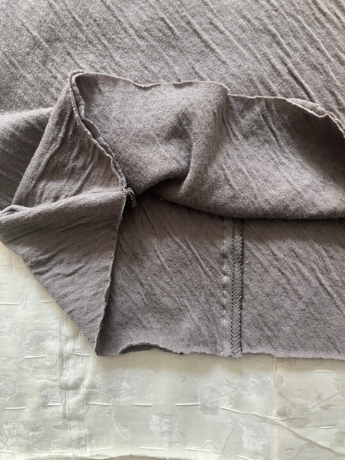 sula - long sleeve tee - cotton jersey - grey