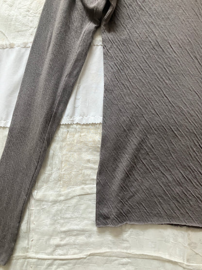 sula - long sleeve tee - cotton jersey - grey