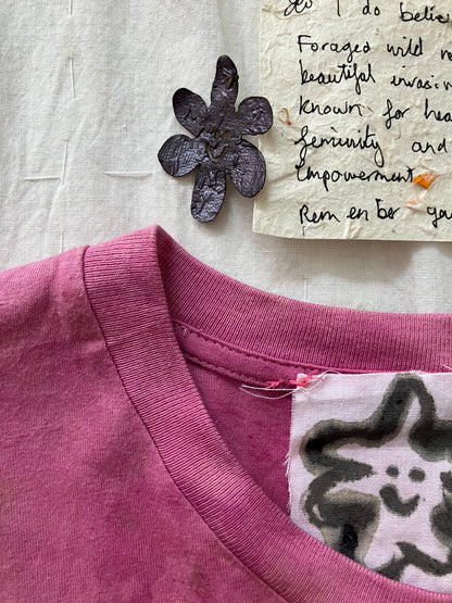 EIRINN HAYHOW - I DO BELIEVE IN FAERIES TSHIRT 2 with bio flower patch