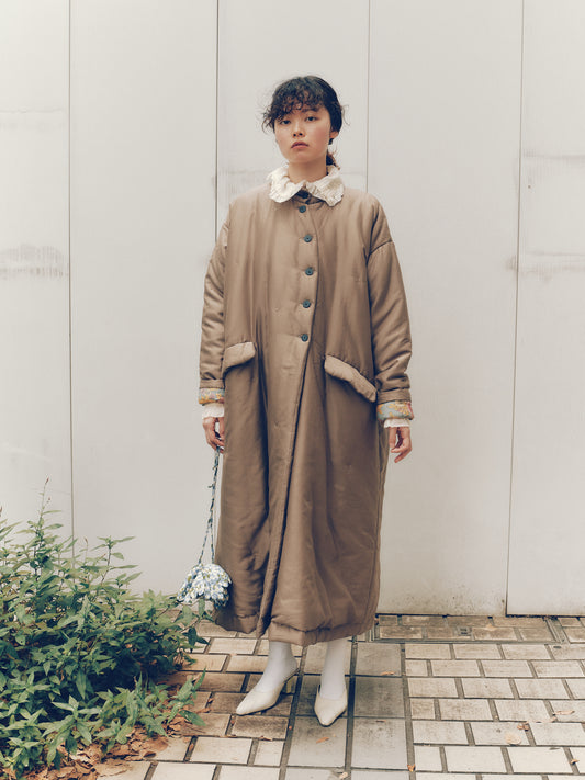 sula - cuddle coat - fossil