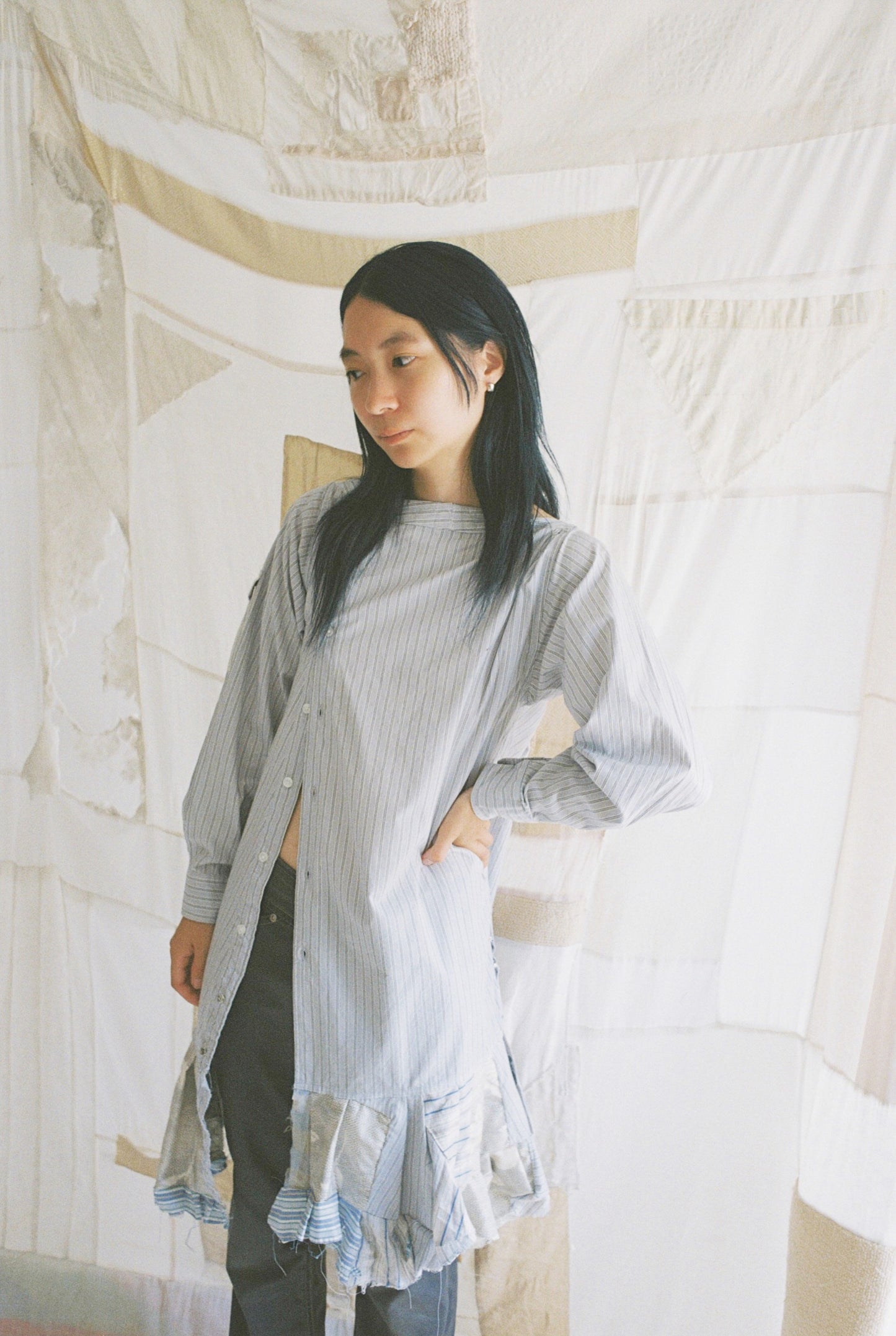 Felix Idle - Repurposed Button-Up Dress 5