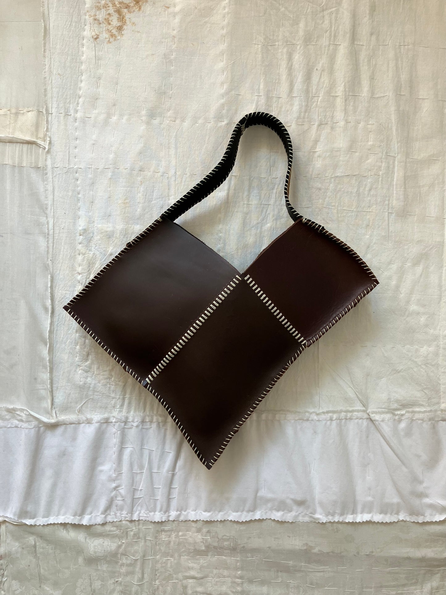 Maribaudi - The Brown Broken Heart Leather Bag