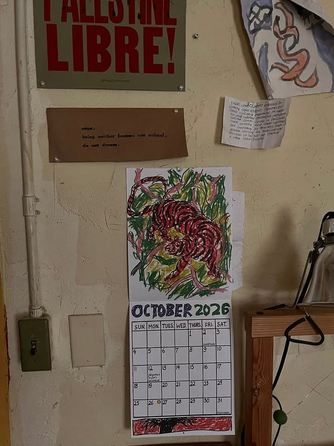 Bread + Puppet Press - 2026 Animal Kingdom Advisory Calendar