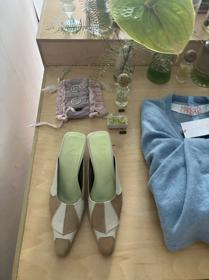 Maribaudi - The Twisted Knit Sweater - Light Blue