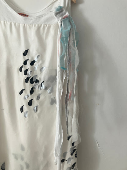 everyone's mother - Tear Dress - Cloud