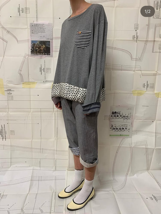 garbage core - EYELET PINOCCHIETTO