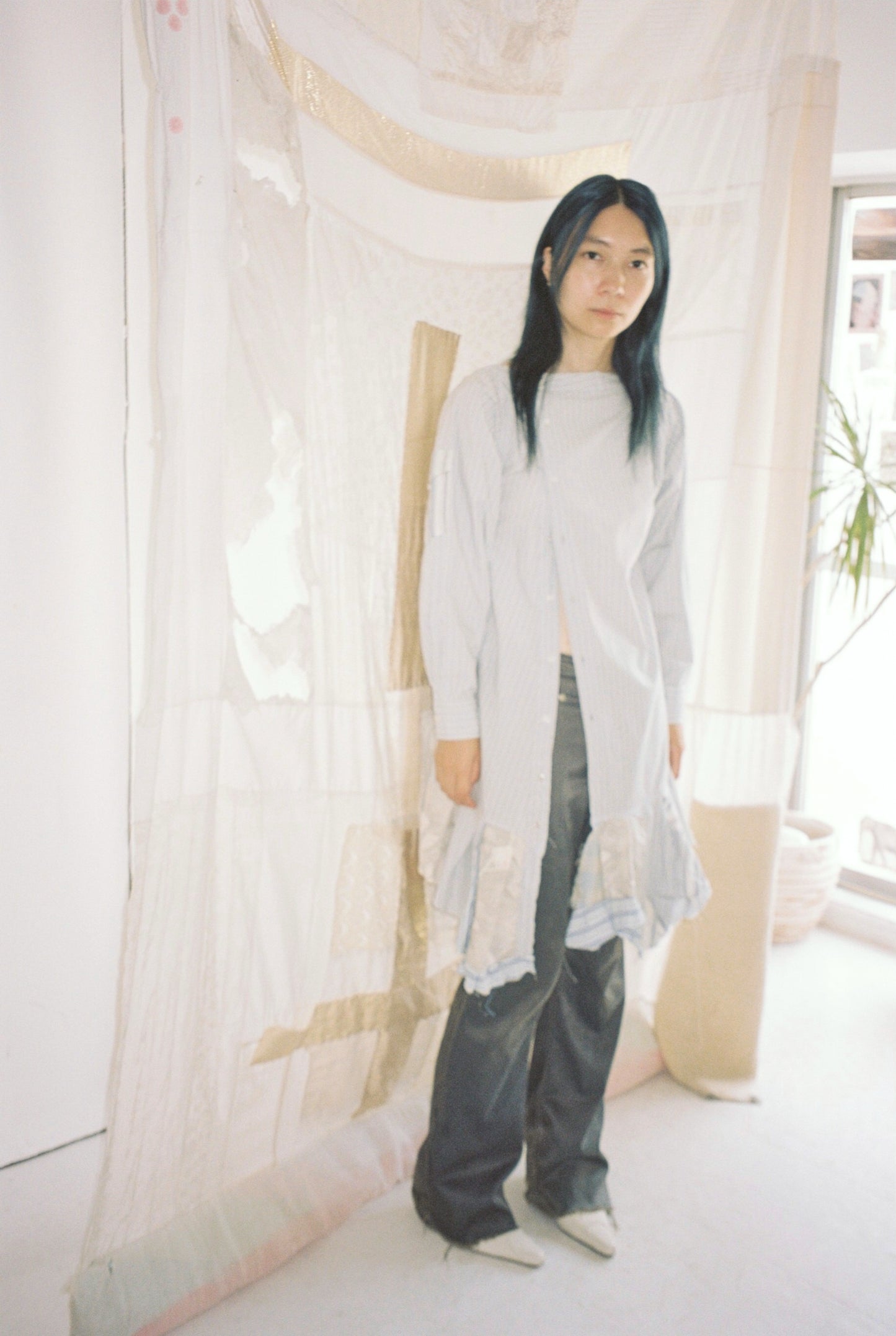 Felix Idle - Repurposed Button-Up Dress 5