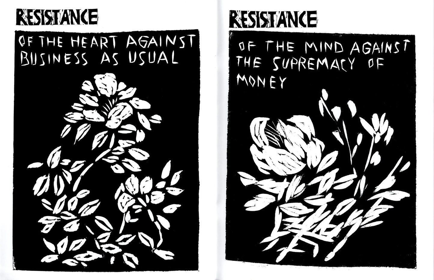 Bread + Puppet Press - Bread and Puppet Flower Coloring Book