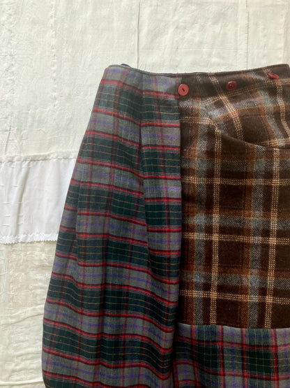 Felix Idle - Autumnal Plaid Skirt