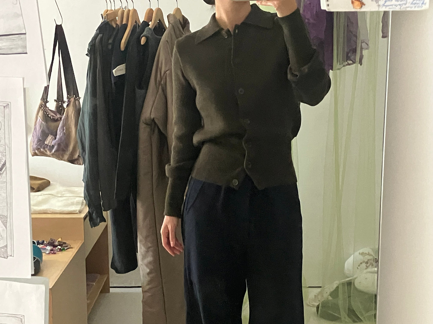 Studio de Lostanges - CARDIGAN WITH A COLLAR