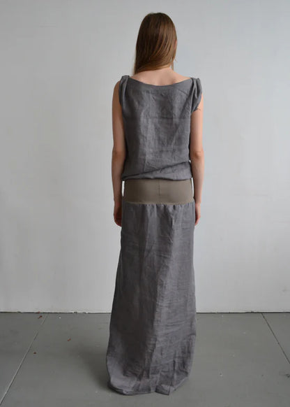 everyone's mother - Foil Dress - Aqua