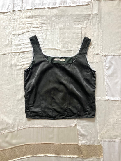 sula - corset top - beluga