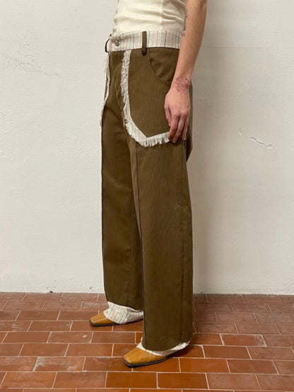 garbage core - FODERAMI TROUSERS