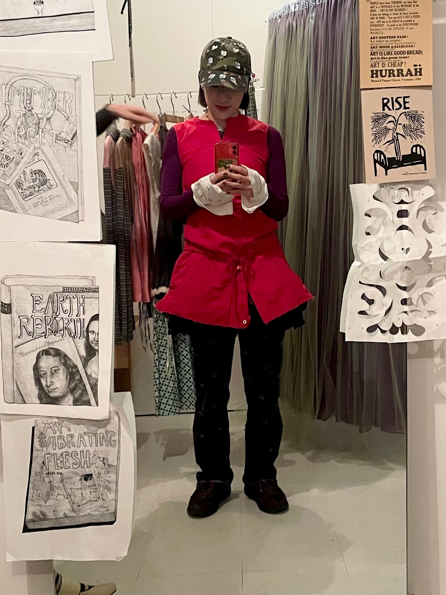 Felix Idle - Pomegranate Shell Dress 1