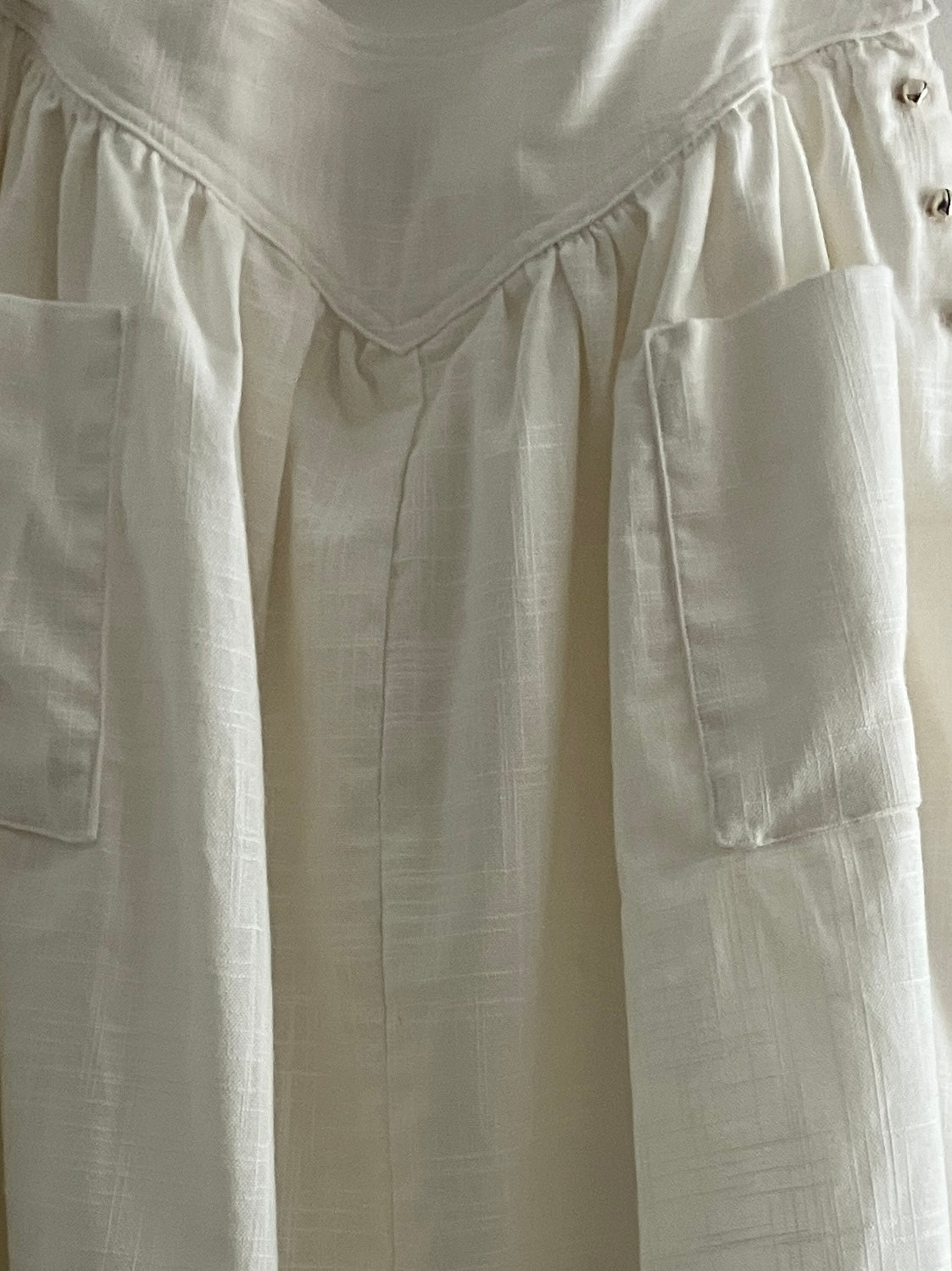 everyone's mother - garden skirt long - Cloud Linen
