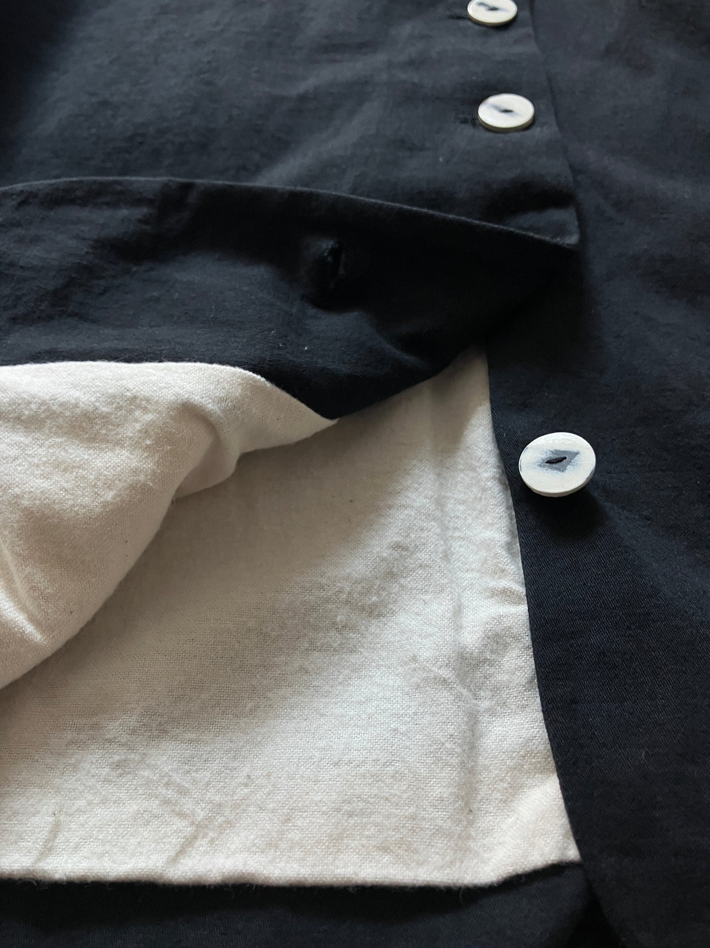 sula - winter stanley - cotton twill - black