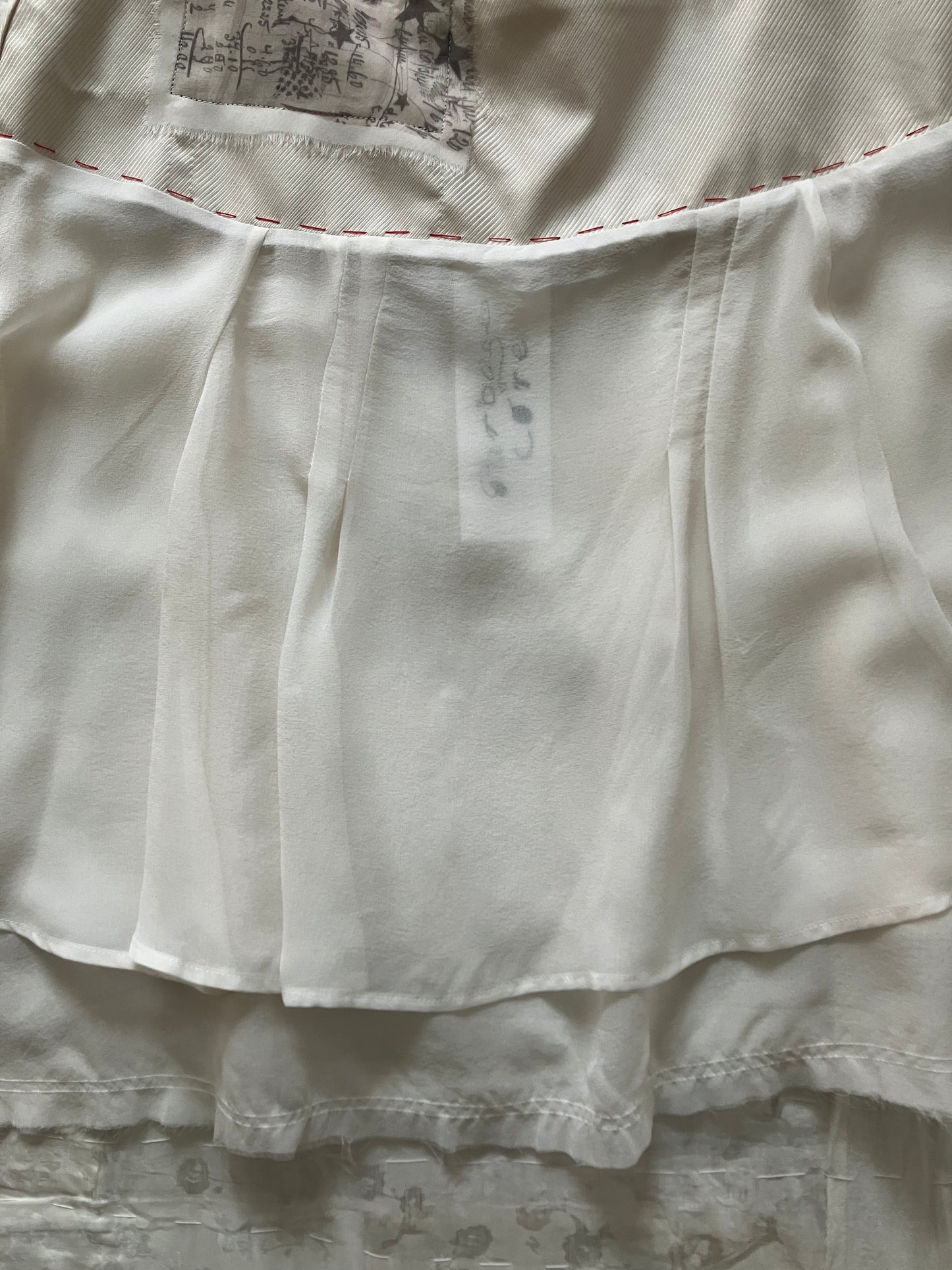 garbage core - BIANCO BIANCO SKIRT