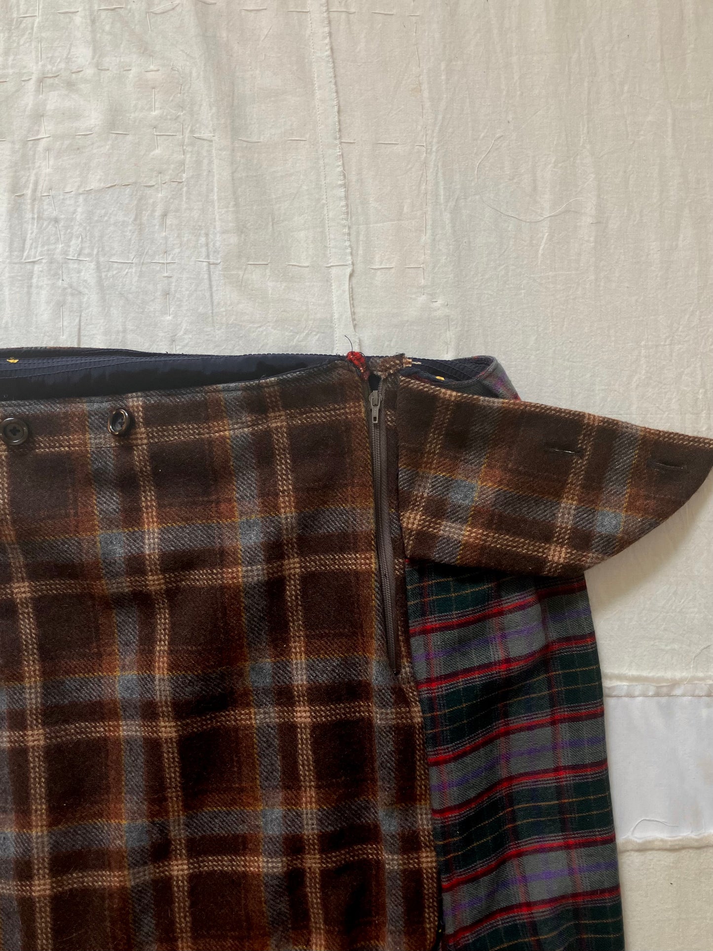 Felix Idle - Autumnal Plaid Skirt