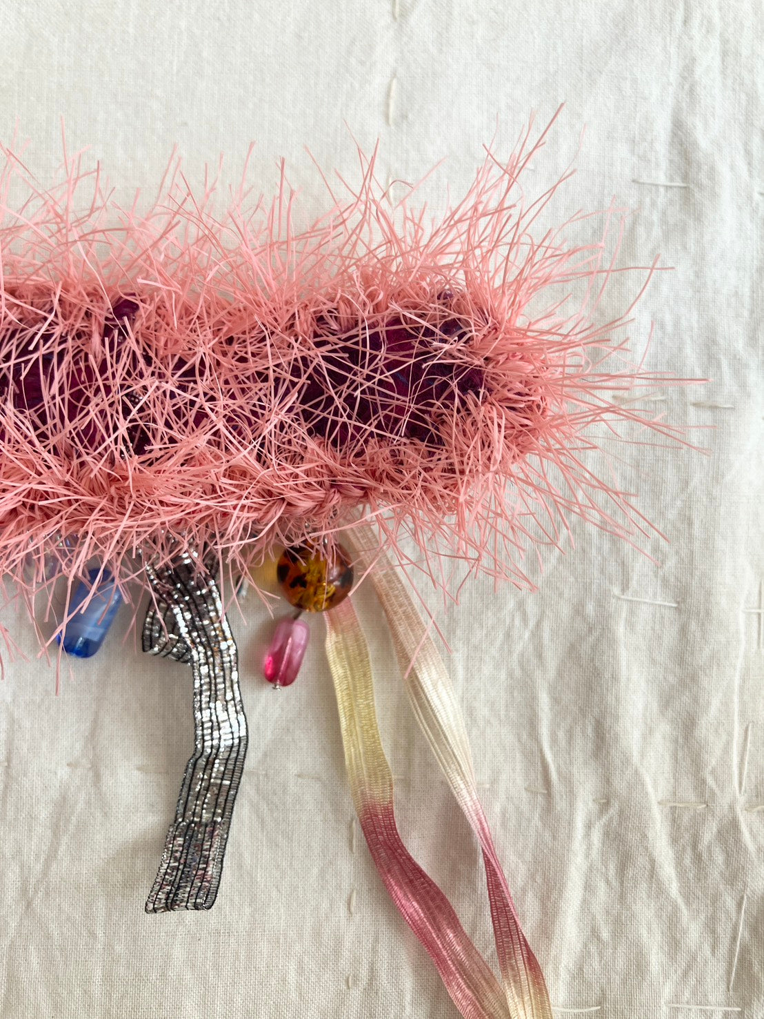 MATHILDE HIRON - Grigri Bracelet in Coral 1