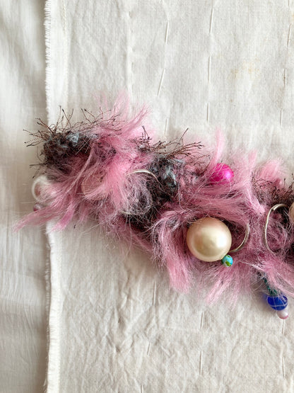 MATHILDE HIRON - Pink & Brown Treasures Belt