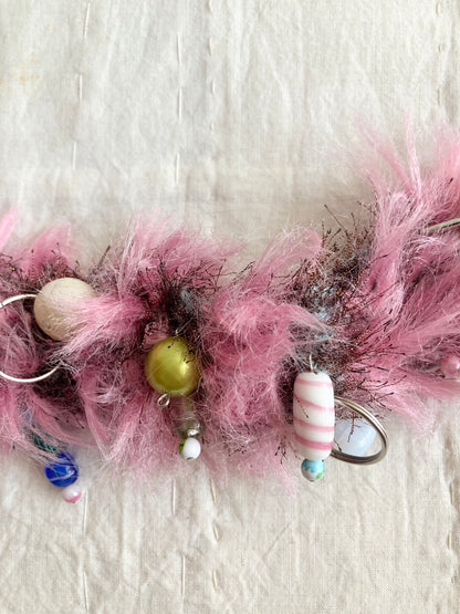 MATHILDE HIRON - Pink & Brown Treasures Belt