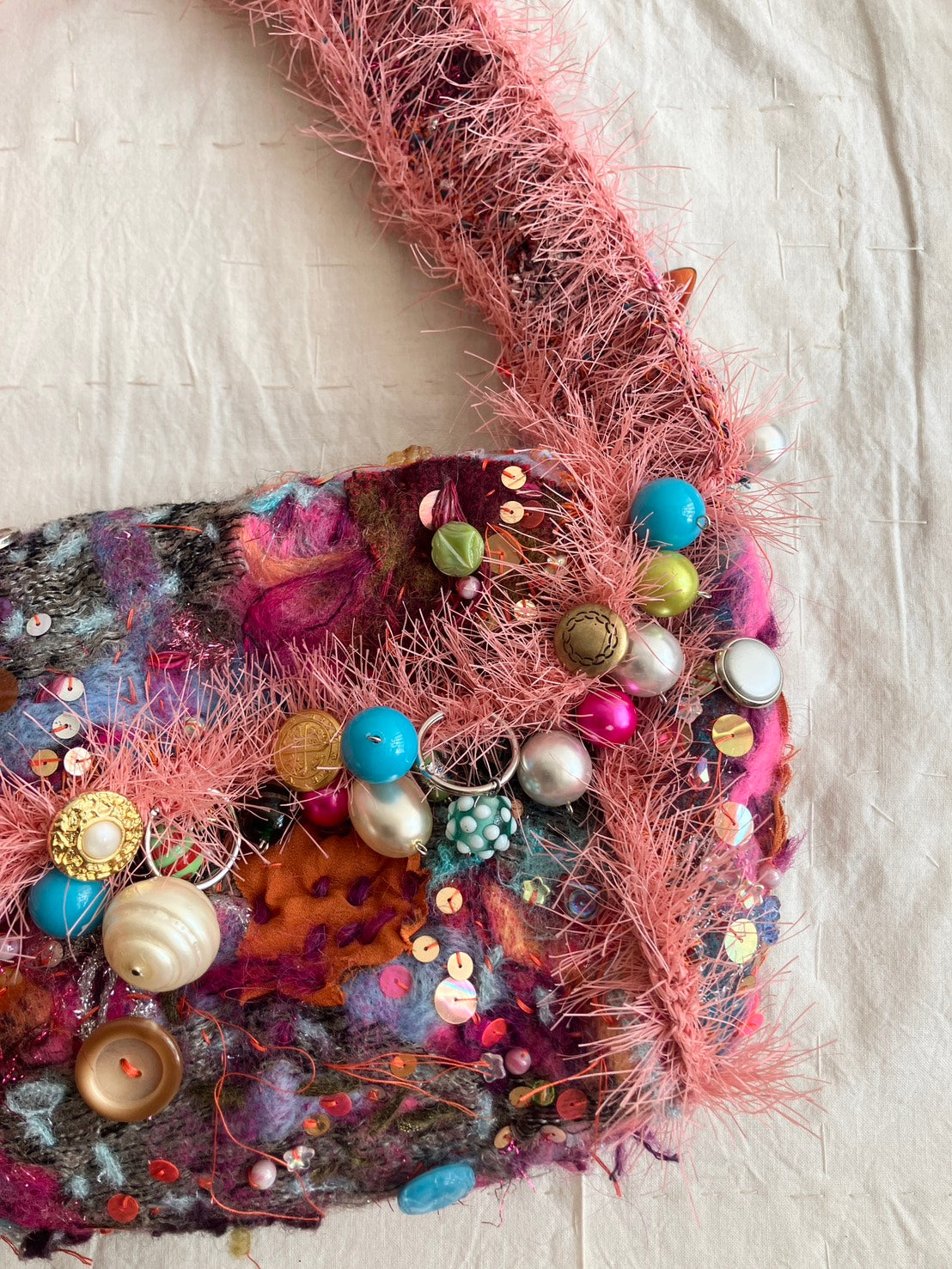 MATHILDE HIRON - Winter Treasures shoulder bag