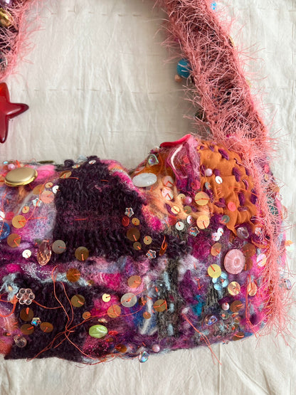MATHILDE HIRON - Winter Treasures shoulder bag
