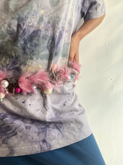 MATHILDE HIRON - Pink & Brown Treasures Belt