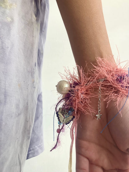 MATHILDE HIRON - Grigri Bracelet in Coral 1