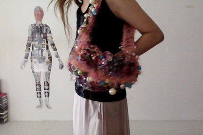 MATHILDE HIRON - Winter Treasures shoulder bag