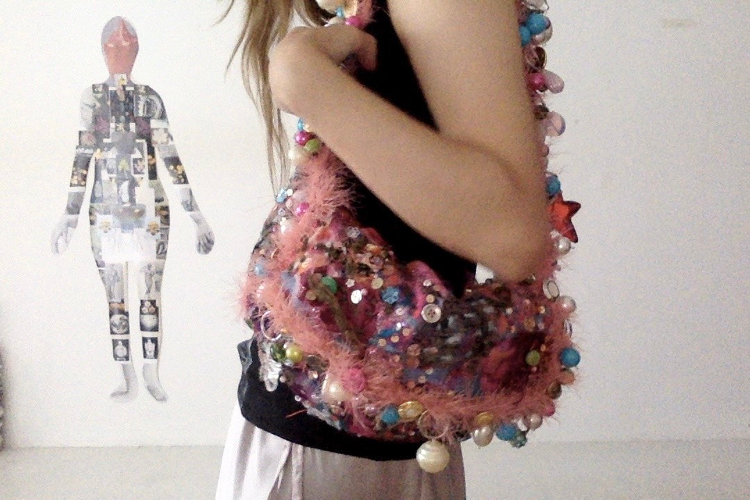 MATHILDE HIRON - Winter Treasures shoulder bag