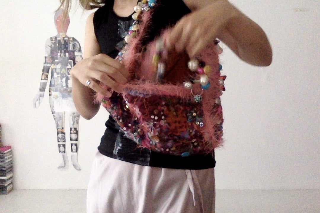MATHILDE HIRON - Winter Treasures shoulder bag