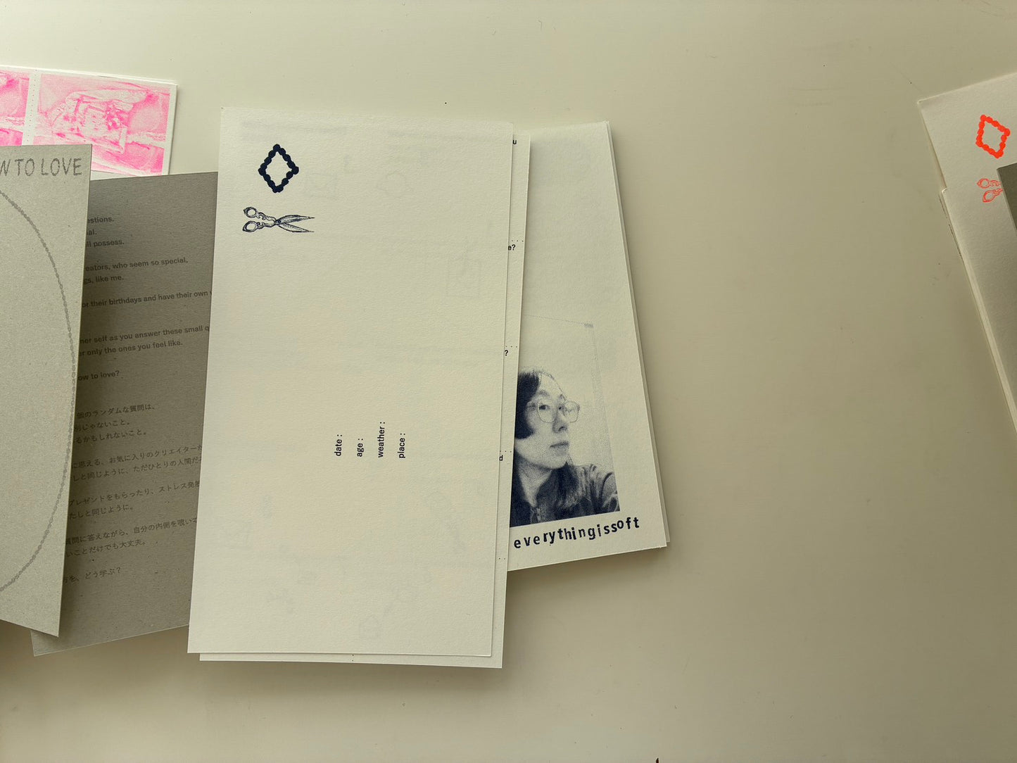 ZINE - HOW TO LEARN HOW TO LOVE - hanna everythingisoft