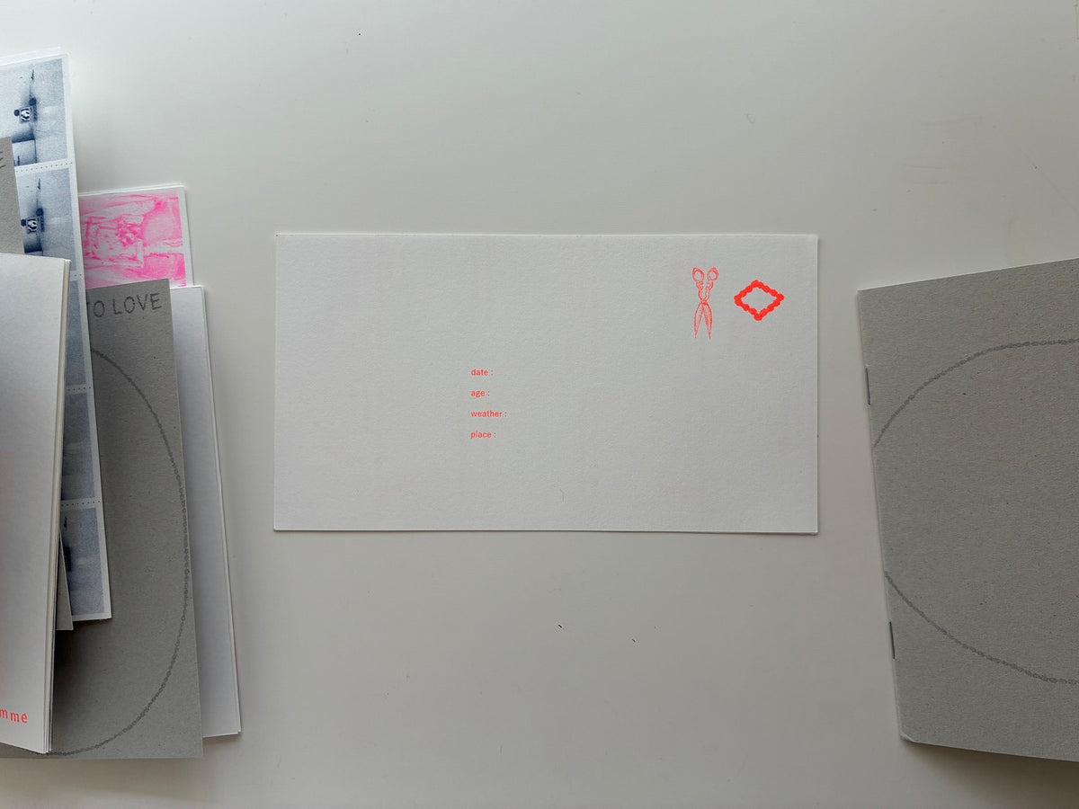 ZINE - HOW TO LEARN HOW TO LOVE - Jennifer Mifi Laflamme