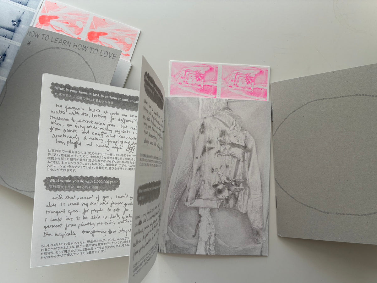 ZINE - HOW TO LEARN HOW TO LOVE - Eirinn Hayhow