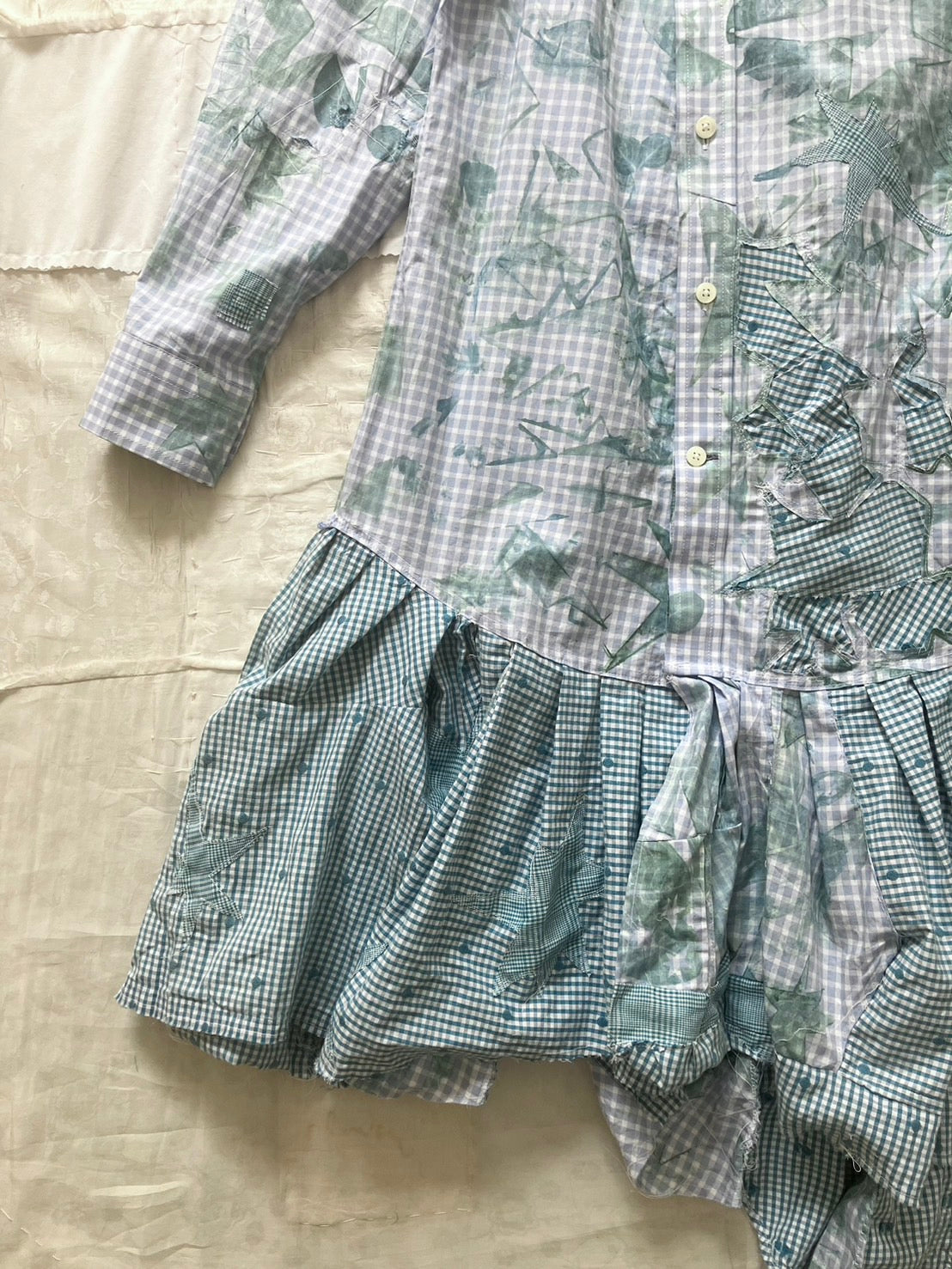 Felix Idle × WATANABE MIKU - Repurposed Button-Up Dress 3