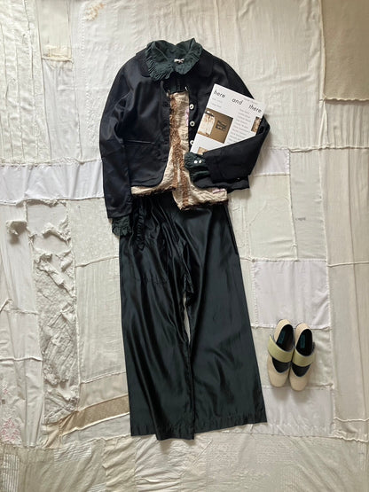 sula - frill blouse - jet set