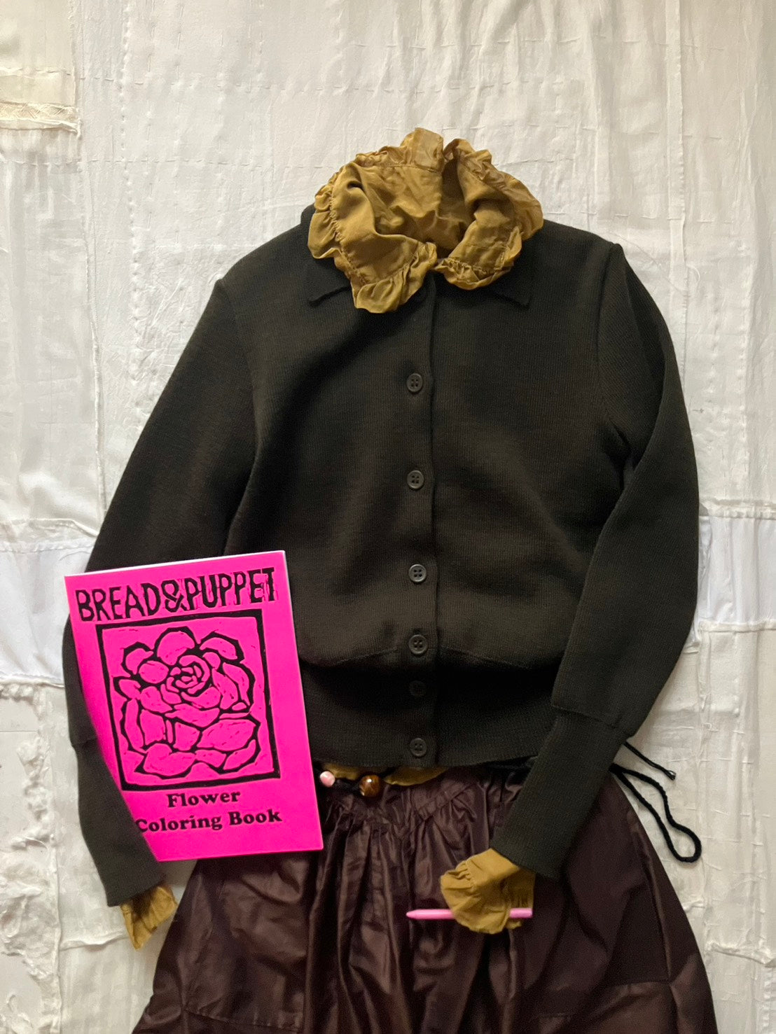 everyone's mother - garden skirt - earth in silk