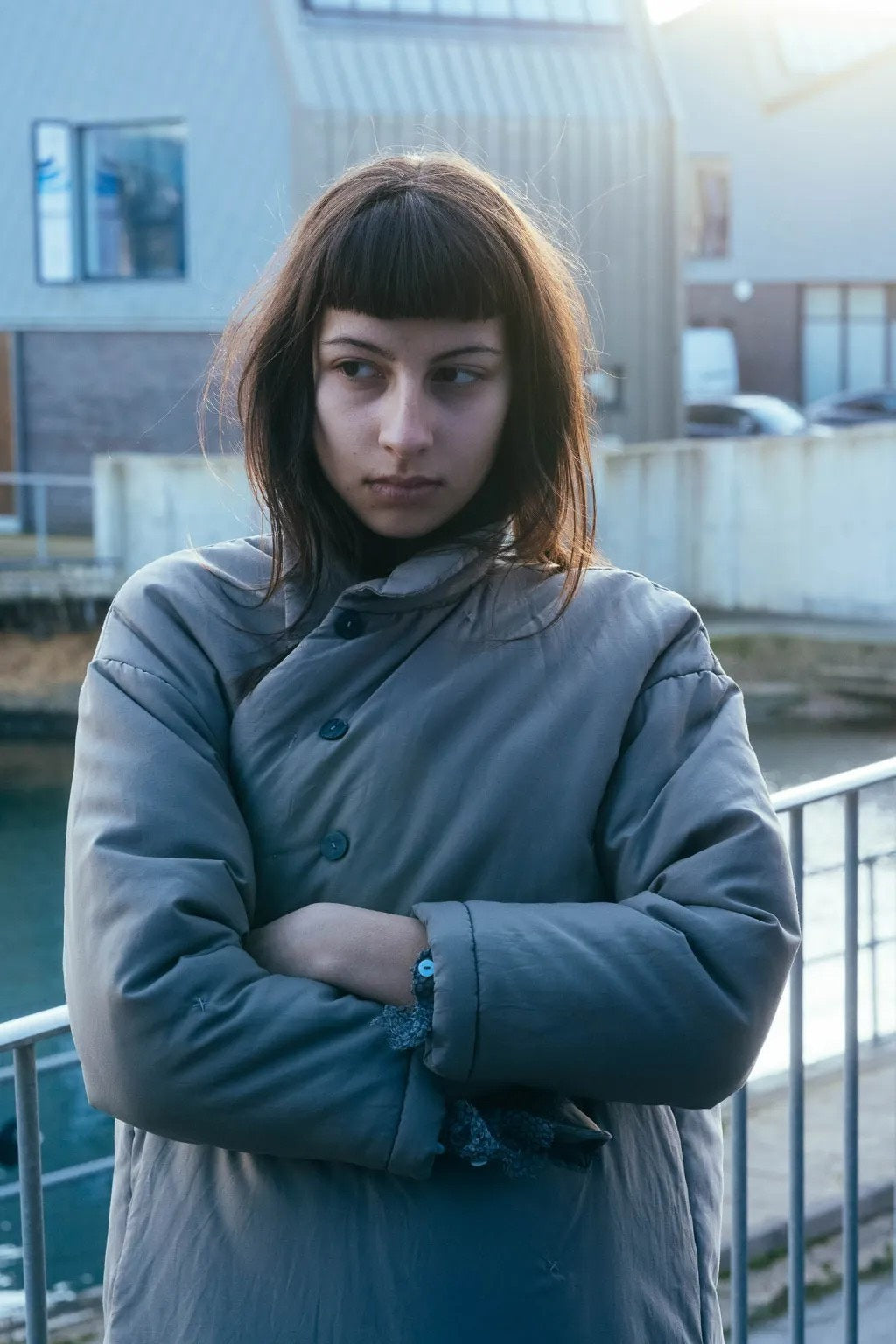 sula - cuddle coat - fossil