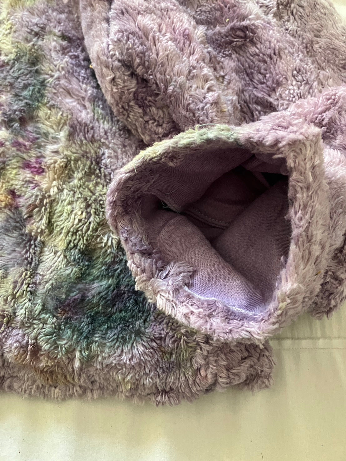 EIRINN HAYHOW - Cosmic Purple Healing Hemp Hoodie 2