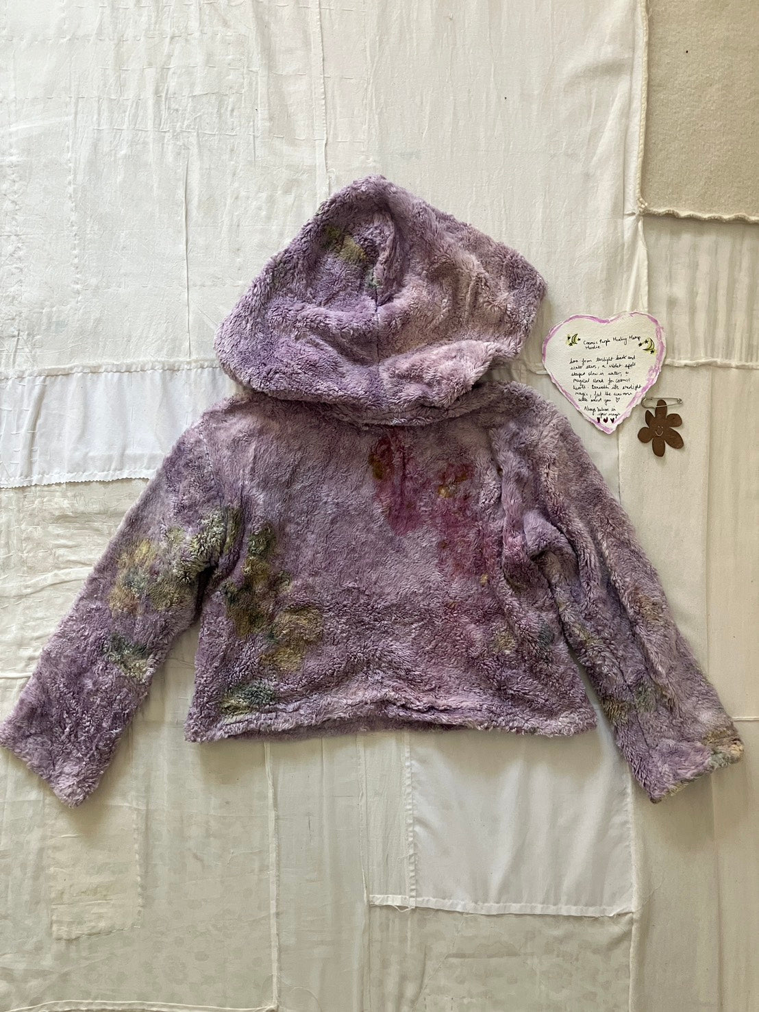 EIRINN HAYHOW - Cosmic Purple Healing Hemp Hoodie 2