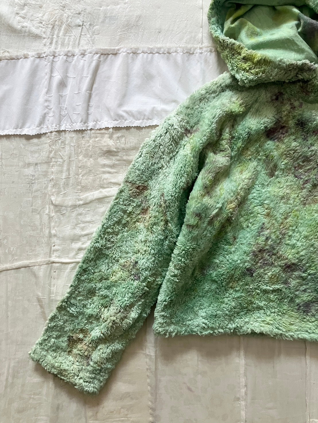 EIRINN HAYHOW - Forest Bathing Green Healing Hemp Hoodie 1