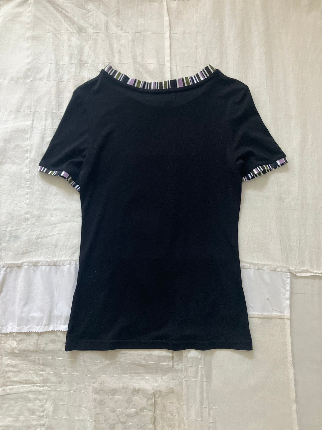 garbage core - T-SHIRT WITH PRINTED PATCH