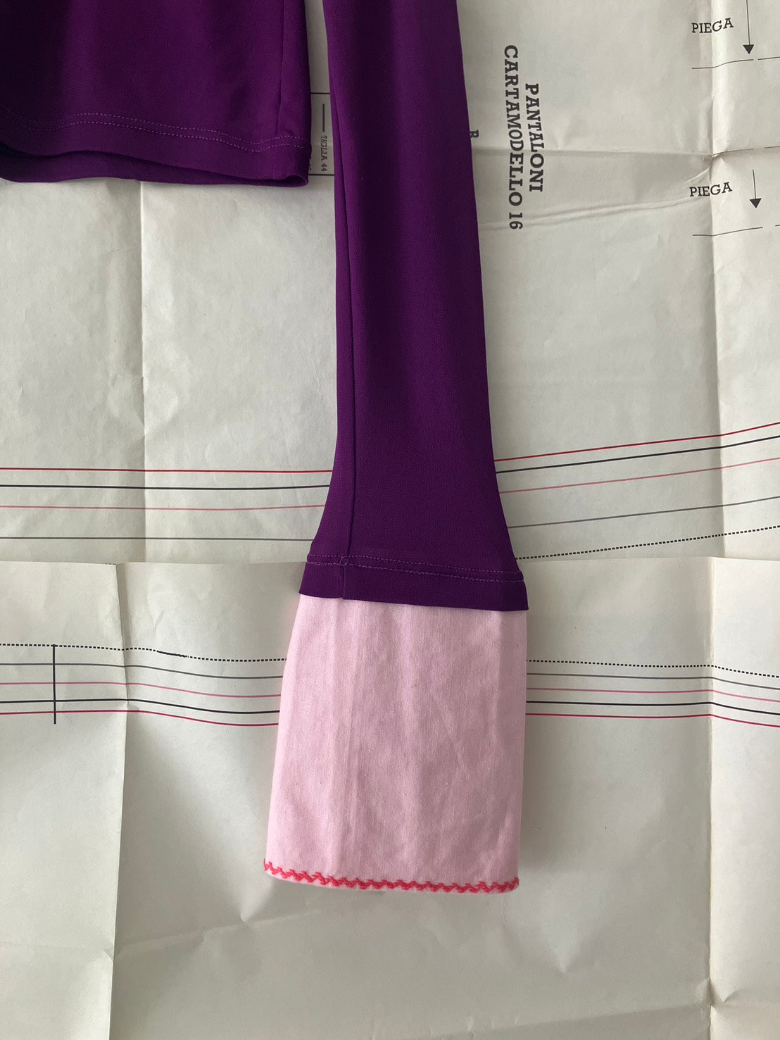 garbage core - LONG SLEEVE WITH HANDKERCHIEFS