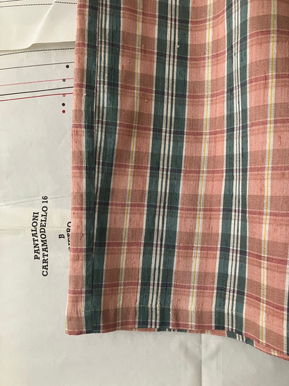 garbage core - CHECKED TROUSERS