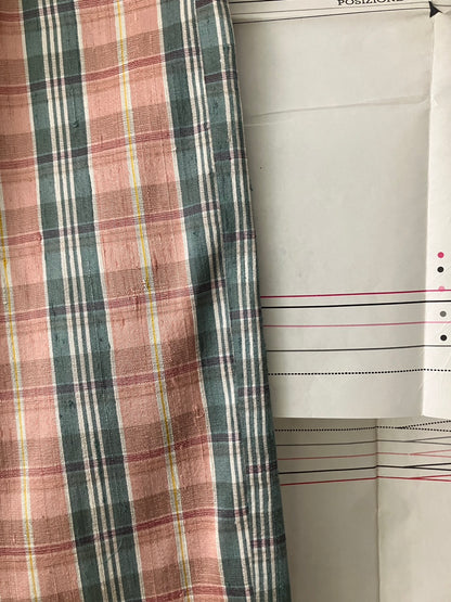 garbage core - CHECKED TROUSERS