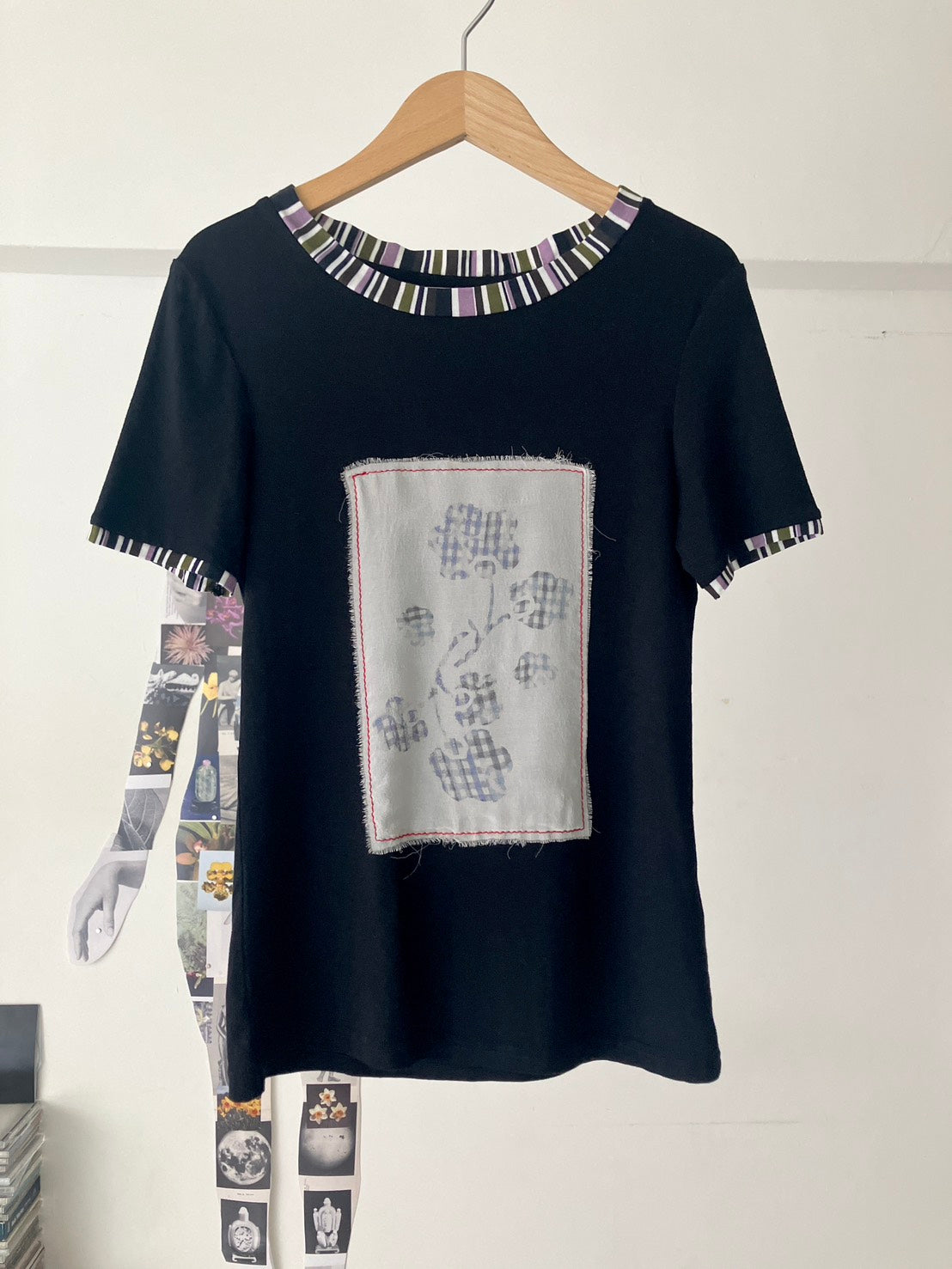garbage core - T-SHIRT WITH PRINTED PATCH