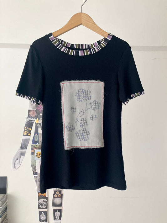 garbage core - T-SHIRT WITH PRINTED PATCH